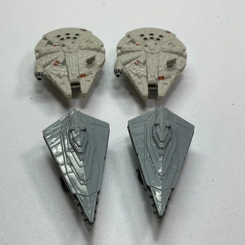 Star Wars Micro Machines The Force Awakens Lot 4 x‎ Vehicles 1 inch Scale 2015